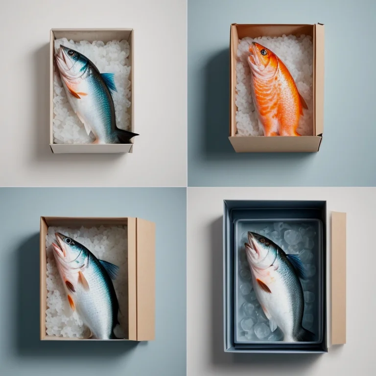 漁港で水揚げされたばかりの魚